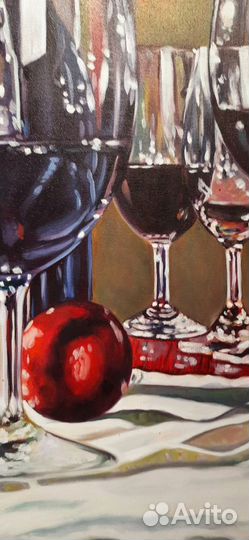 Картина Dolce Vita или Пора в Куршевель 70х90холст