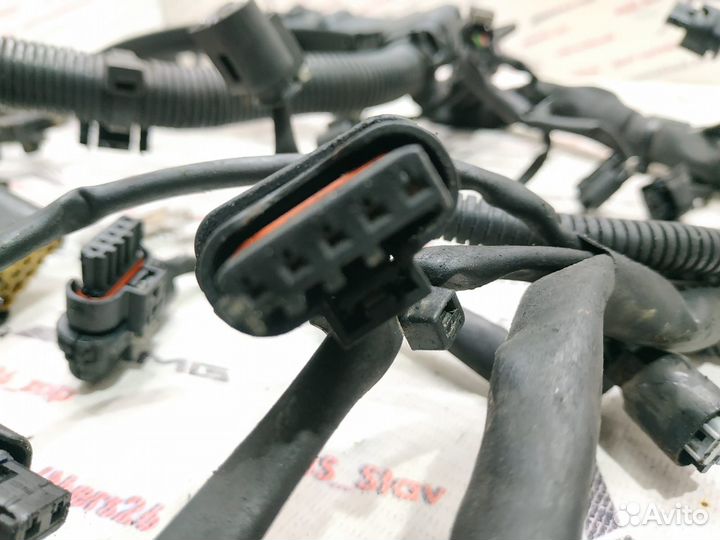 Проводка двигателя om651 Mercedes
