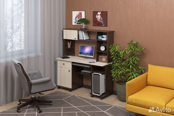 Стол компьютерный Компас-6