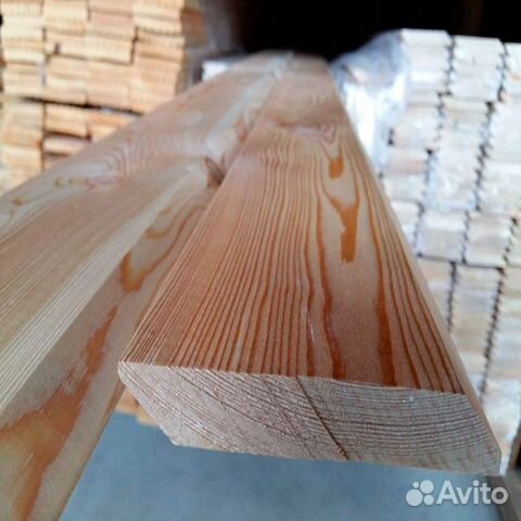 Планкен прямой скошенный из лиственницы Доставка