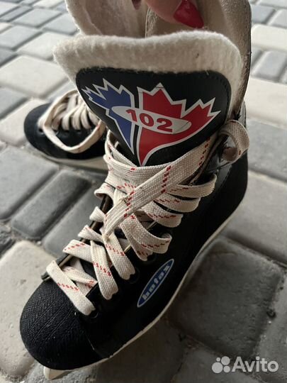 Коньки хоккейные botas montreal 102