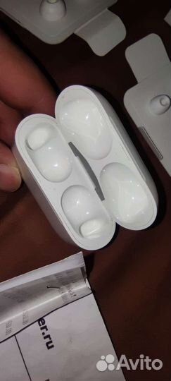 Кейс для airpods pro бу и Кабель USB-Lightning нов