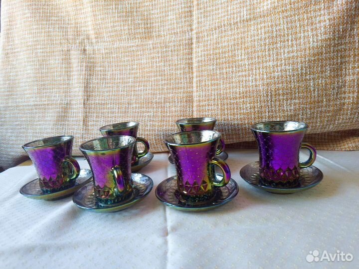 Кофейный сервиз стекло