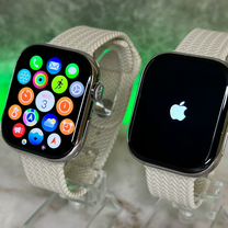 Apple Watch 11 10 «Оригинал» Natural Titanium, Москва