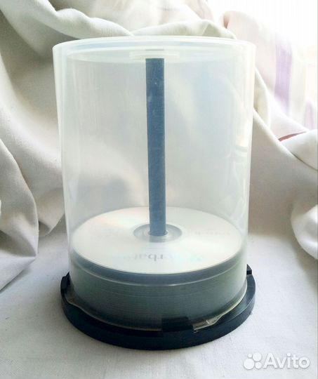 Новые диски Verbatim CD-R и CD-RW в футляре