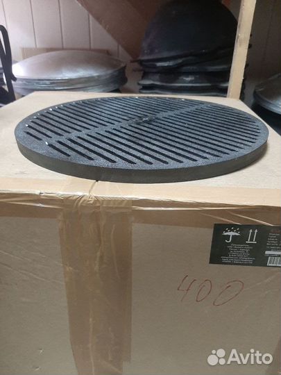 Чугунная решетка круглая