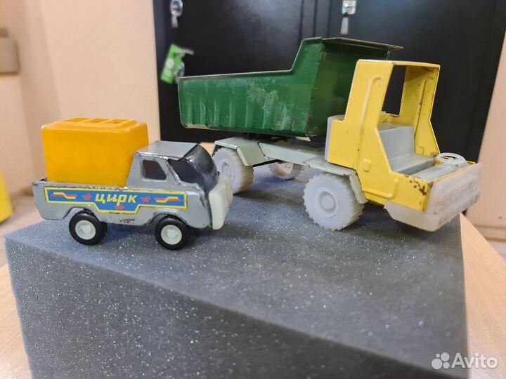 Железные машинки игрушки СССР