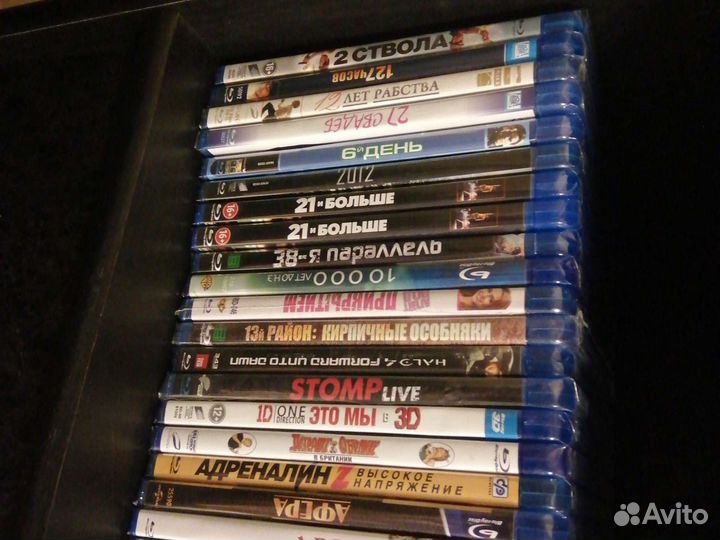 Блюрей диски лицензия А,Б, В Т