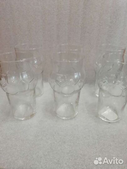 Набор бокалов для пива в форме футбольного мяча