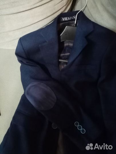 Пиджак школьный для мальчика р. 128