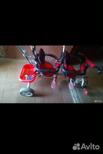 Велосипед для двойни или погодок