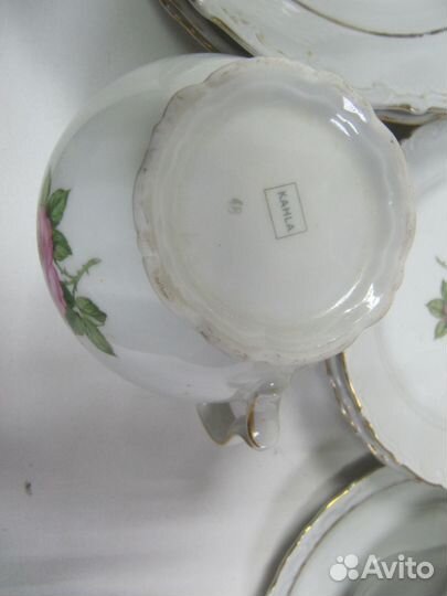 Сервиз столовый Роза ГДР Kahla