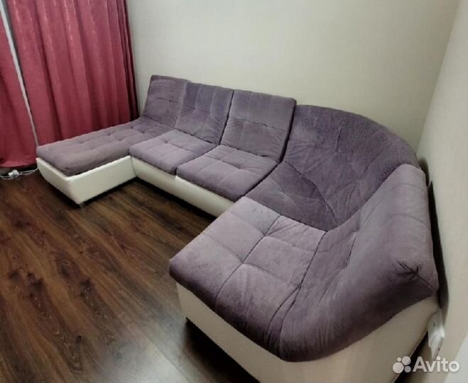 Диван п образный