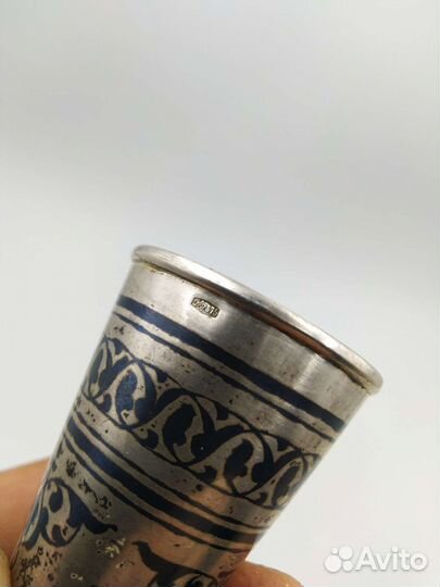 Рюмки серебро СССР