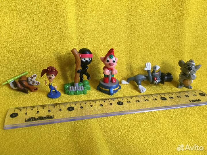 Фигурки персонажи разные мультфильмы 7 фото