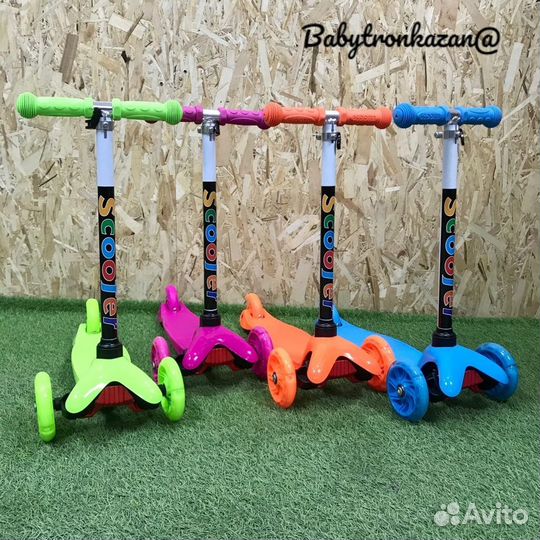 Самокат Трехколесный поворотный Schotter мини