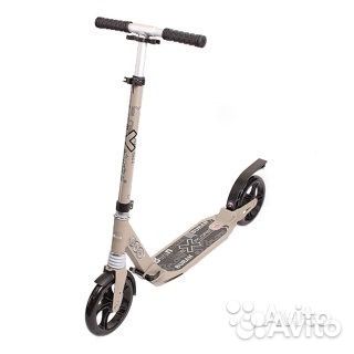 Самокат для взрослых Explore Buran, серый