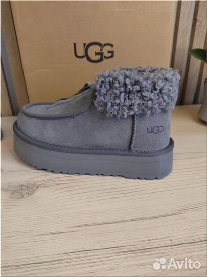 Угги натуральные женские UGG funkette platform boo