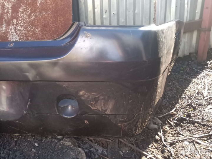 Задний бампер renault logan