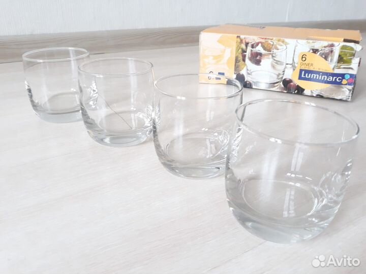 Набор стаканов Luminarc Diner низкие 4 шт/310 мл