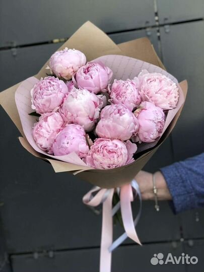 Пионы букет пионов доставка розовые
