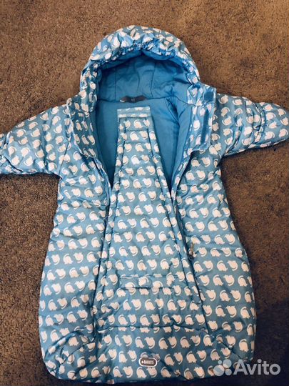 Конверт в коляску демисезонный