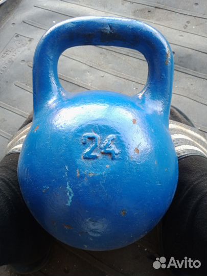 Гиря 24 кг бу