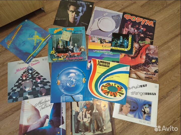 Виниловые пластинки(список в описании)