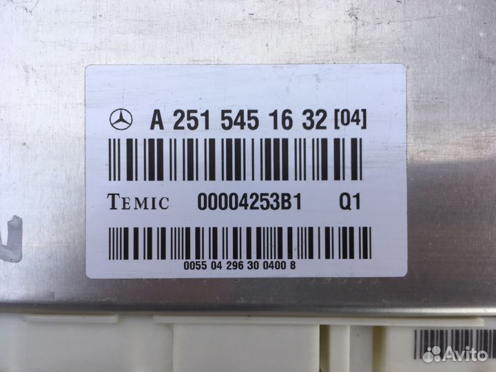 Блок управления пневмоподвеской Mercedes W164 W251