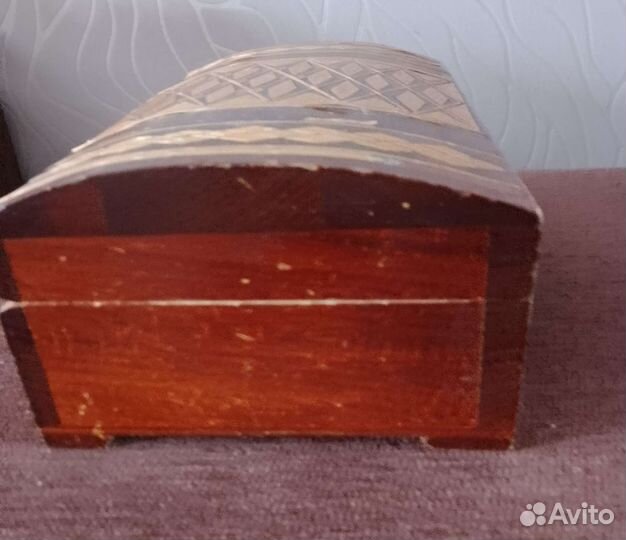 Шкатулка деревянная СССР