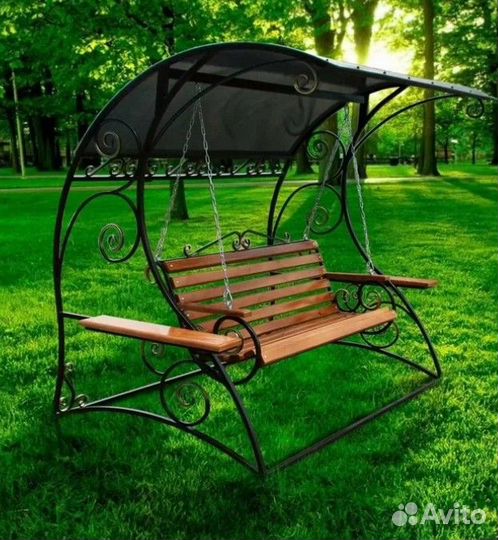 Качели садовые
