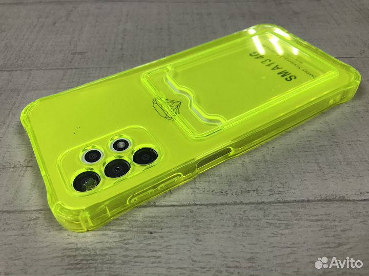 Силиконовый чехол Samsung Galaxy A13 c картой
