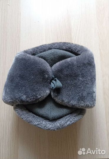 Офисная военная шапка - ушанка