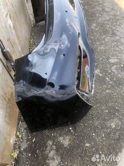 Задний бампер hyundai solaris 2017