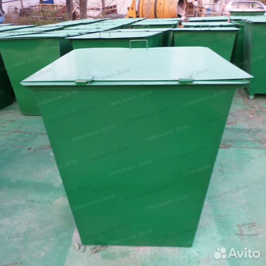 Контейнер мусорный 0,75 м3 G1752