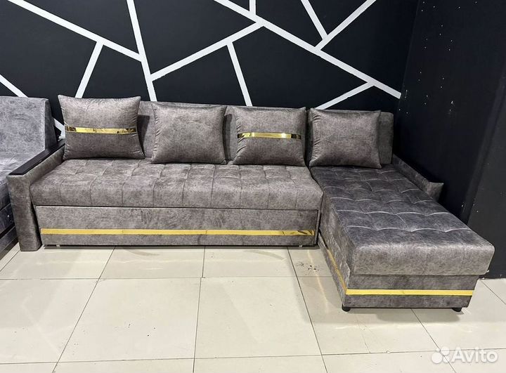 Угловой диван раскладной на заказ