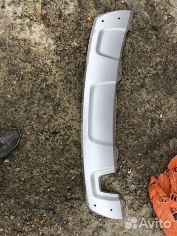 Накладка бампера заднего Renault Duster