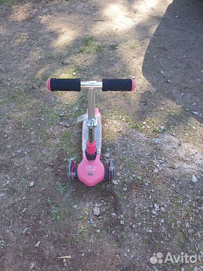 Самокат детский с сиденьем и складной