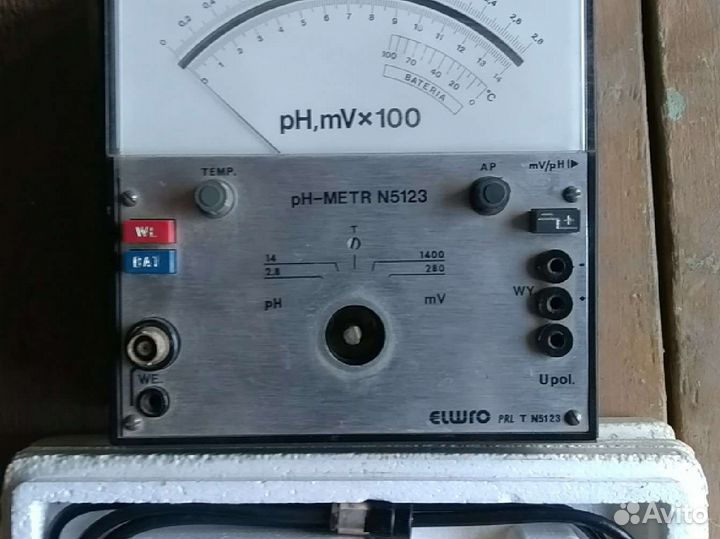 Измеритель кислотности pH 5123