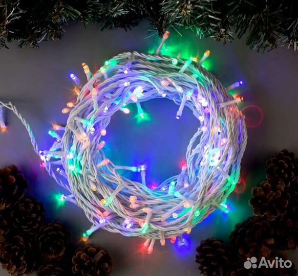 Гирлянда / гирляда штора / уличная гирлянда