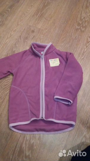 Кофта флис на 104-110 см новая