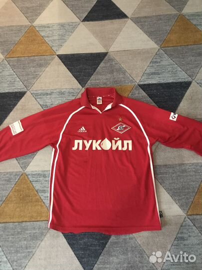 Игровая футболка фк Спартак Москва сезона 2002г