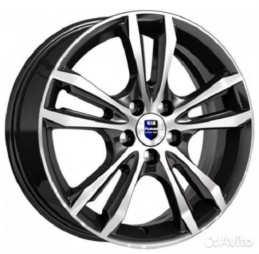 Диск K&K Samara Алмаз Черный 6*16/4*100 d67,1 ет45