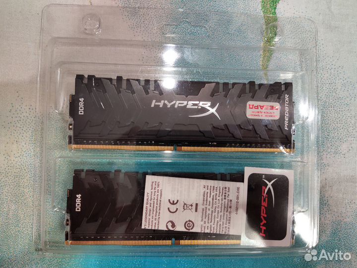Kingston HyperX Predator RGB HX436C17PB3AK4/32 Gb