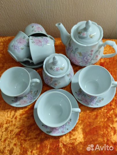 Сервиз чайный новый