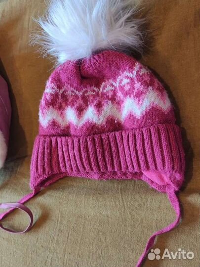 Зимние Детские Шапочки пакетом 44-50