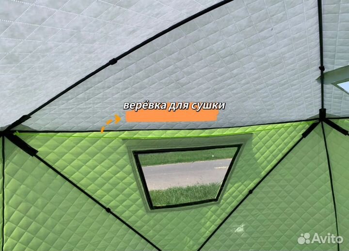 Походная баня-зимняя палатка