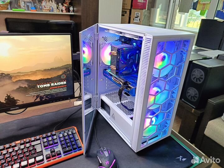 Комп для игр и учёбы Ryzen 5 4500+ RX580 8Gb