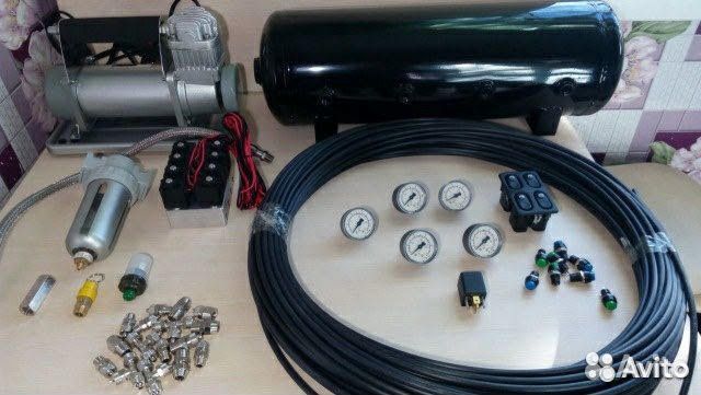 Передняя пневмоподвеска Фиат дукато Пежо боксер