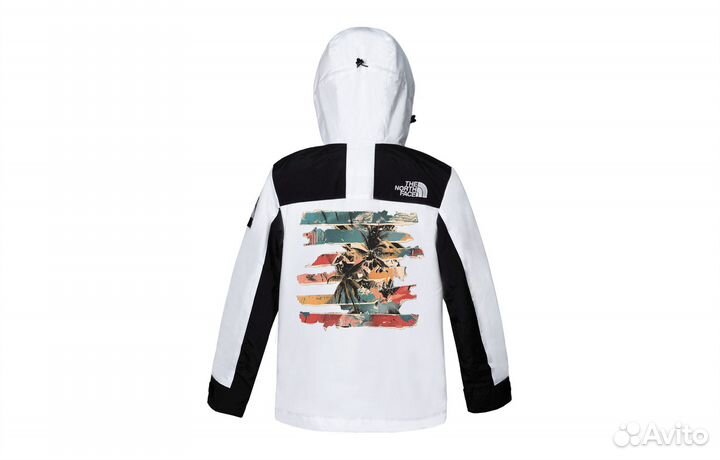 THE north face Windbreaker Jackets Unisex White (XXL)(17)